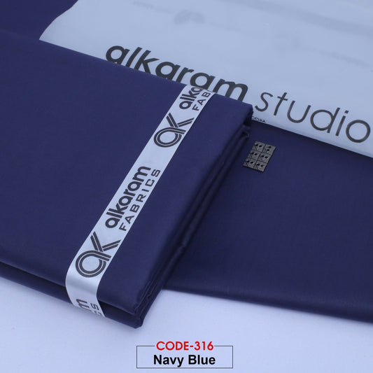 Special Al Karam Cotton | Navy Blue