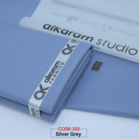Special Al Karam Cotton | Silver Grey