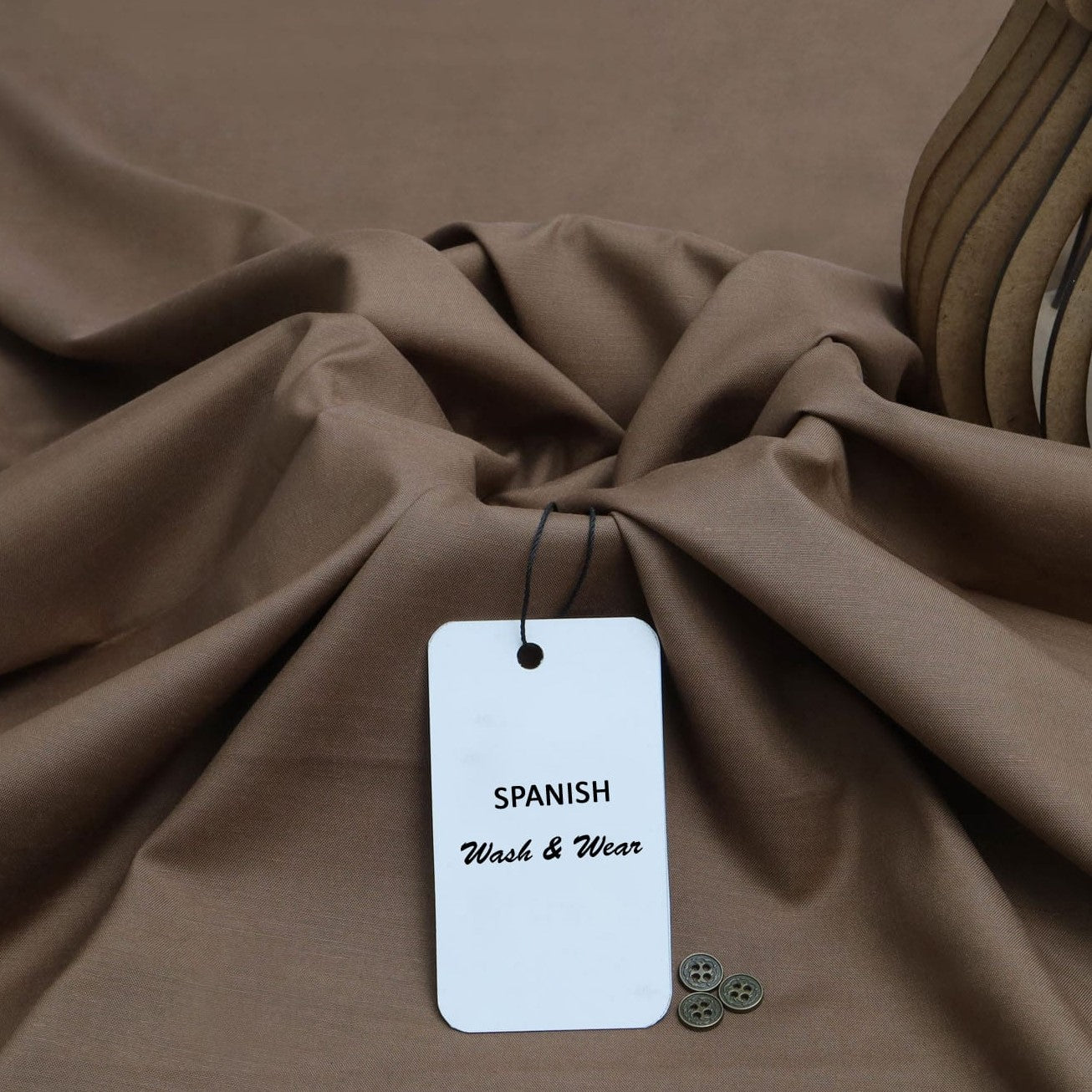 Spanish Wash and Wear SWR - 904 ( Coffee Brown )
