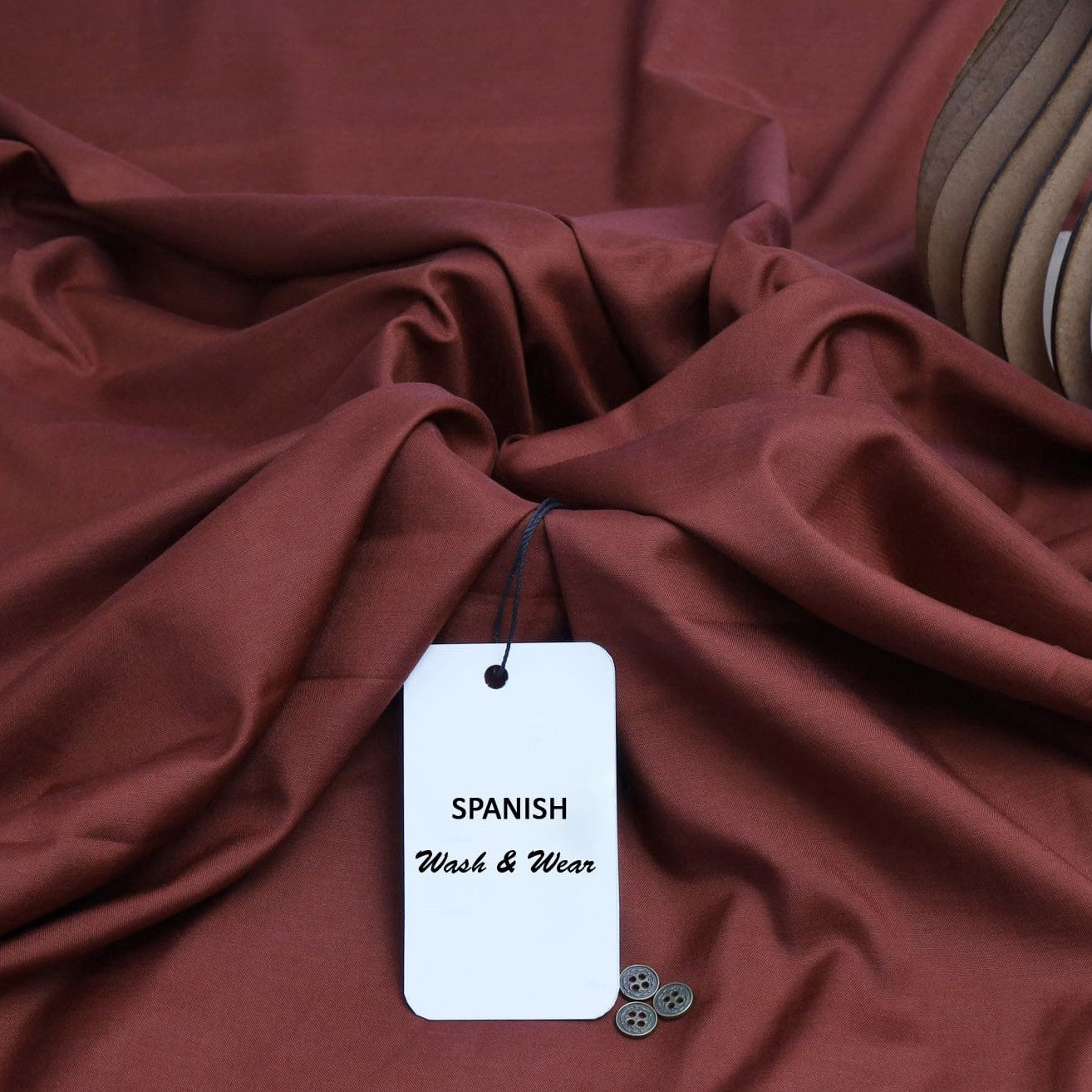 Spanish Wash and Wear SWR - 909 ( Brick Red )