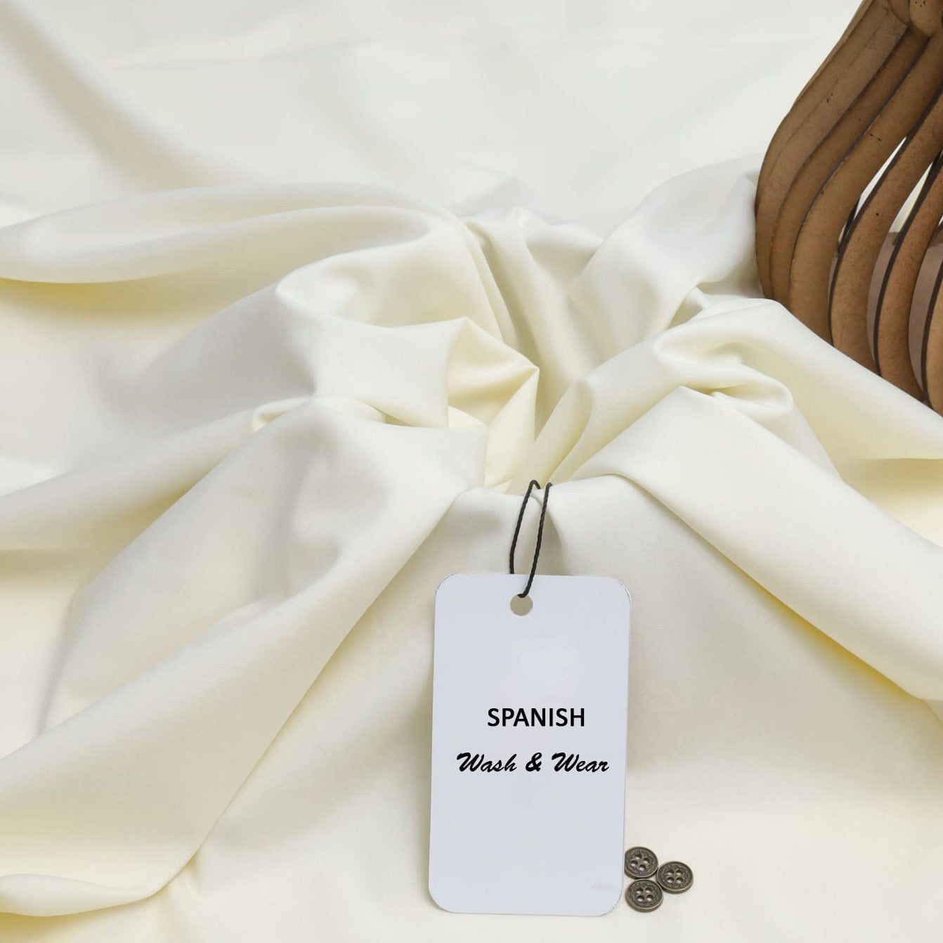 Spanish Wash and Wear SWR - 913 ( Cream )