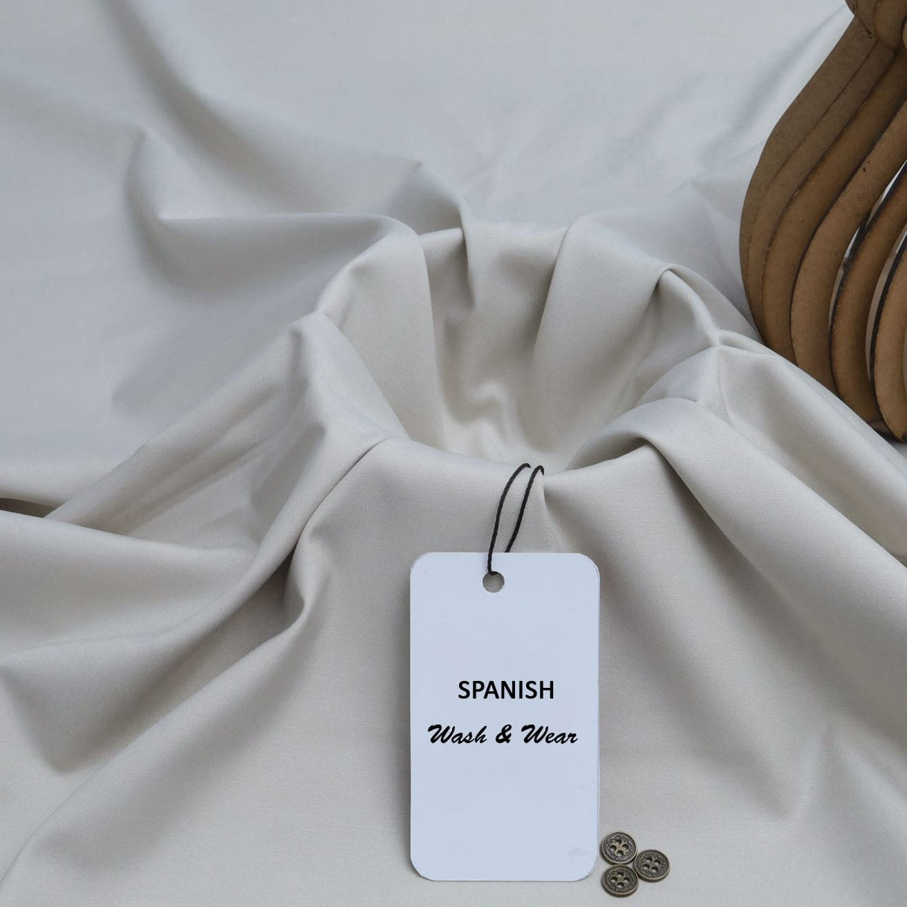 Spanish Wash and Wear SWR - 917 ( Ash White )